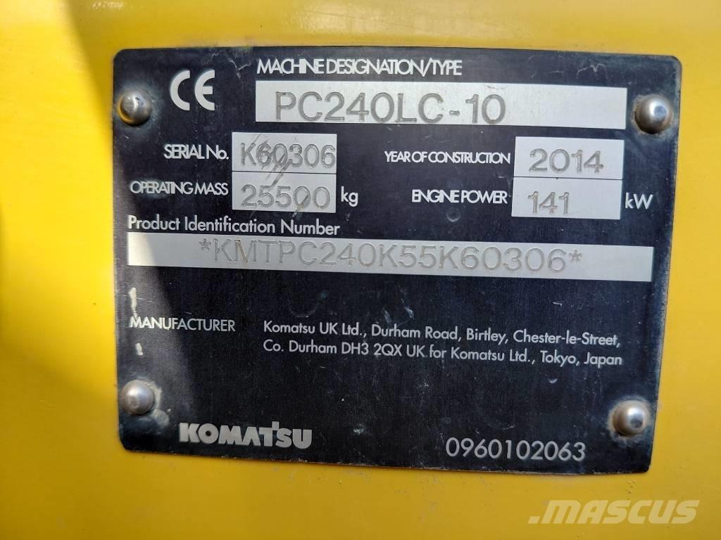 Komatsu PC 240 LC-10 Верижен екскаватор