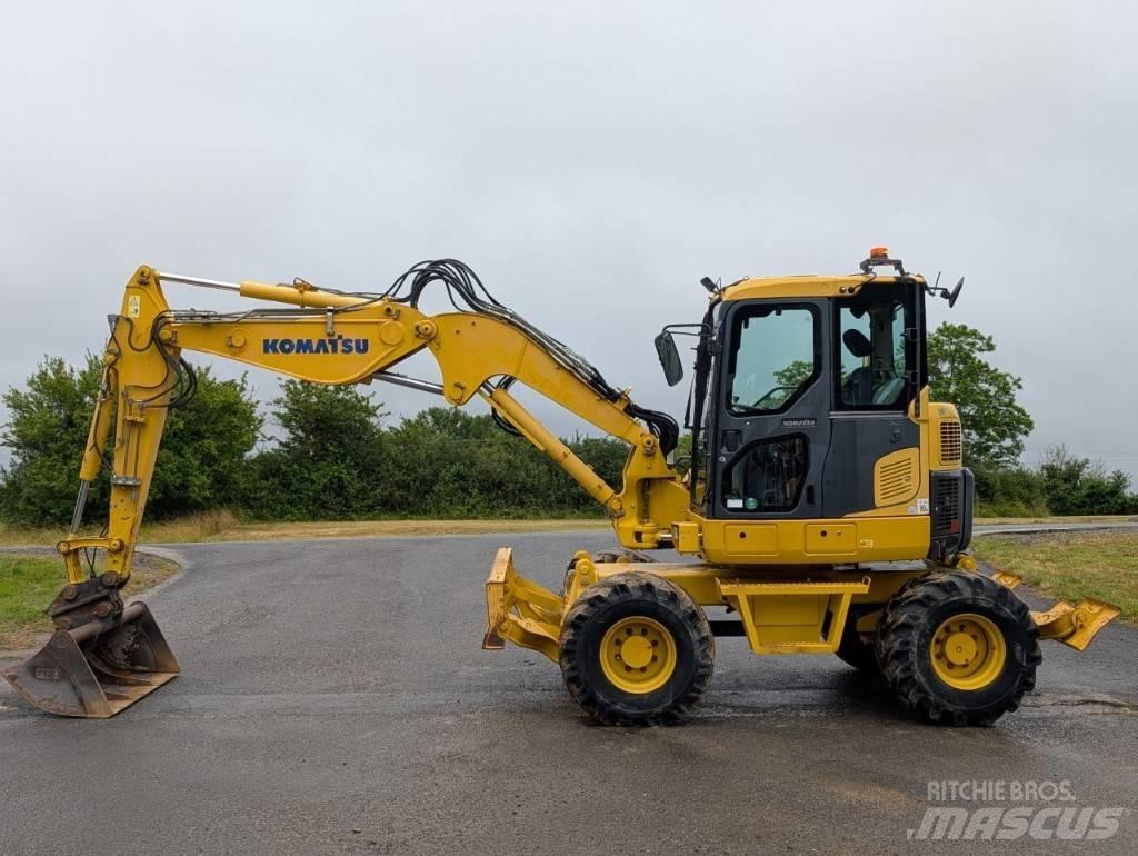 Komatsu PW 98 MR-8 Колесни екскаватори