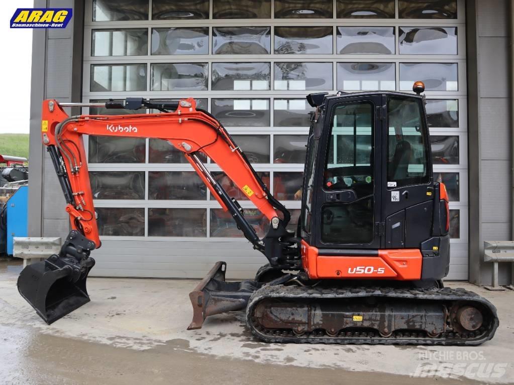 Kubota U 50-5 Мини екскаватори < 7 т