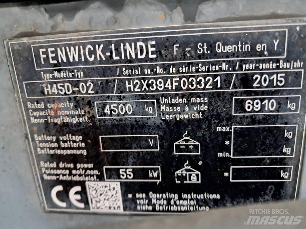 Linde H45D-02 Дизелови камиони