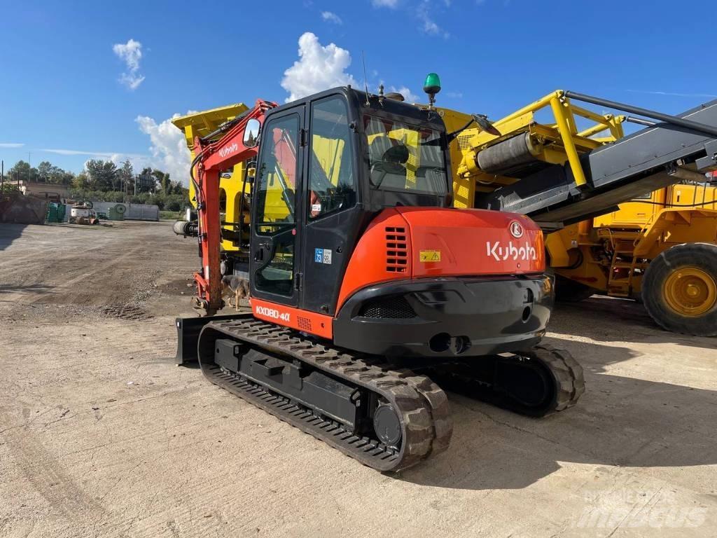 Kubota KX 080-4 Средни екскаватори 7т - 12т