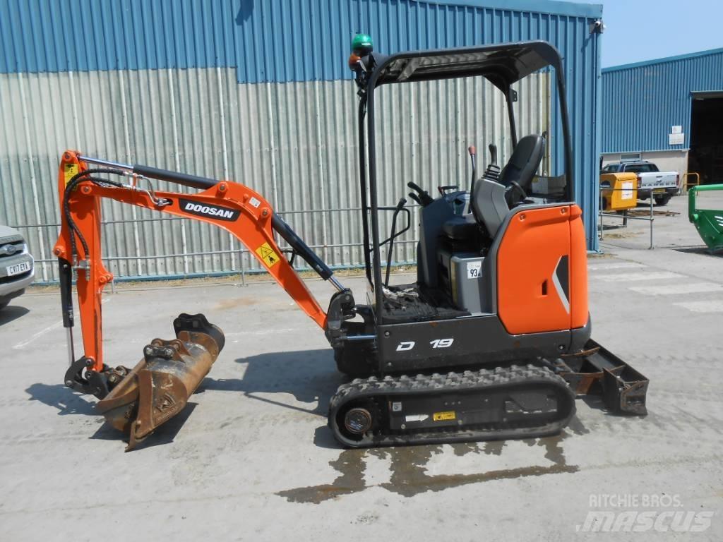 Doosan DX 19 Мини екскаватори < 7 т