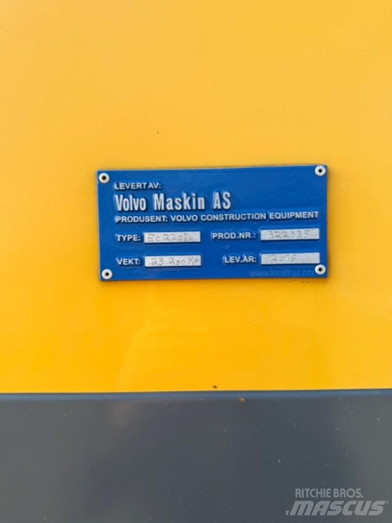 Volvo EC 220 EL Верижен екскаватор