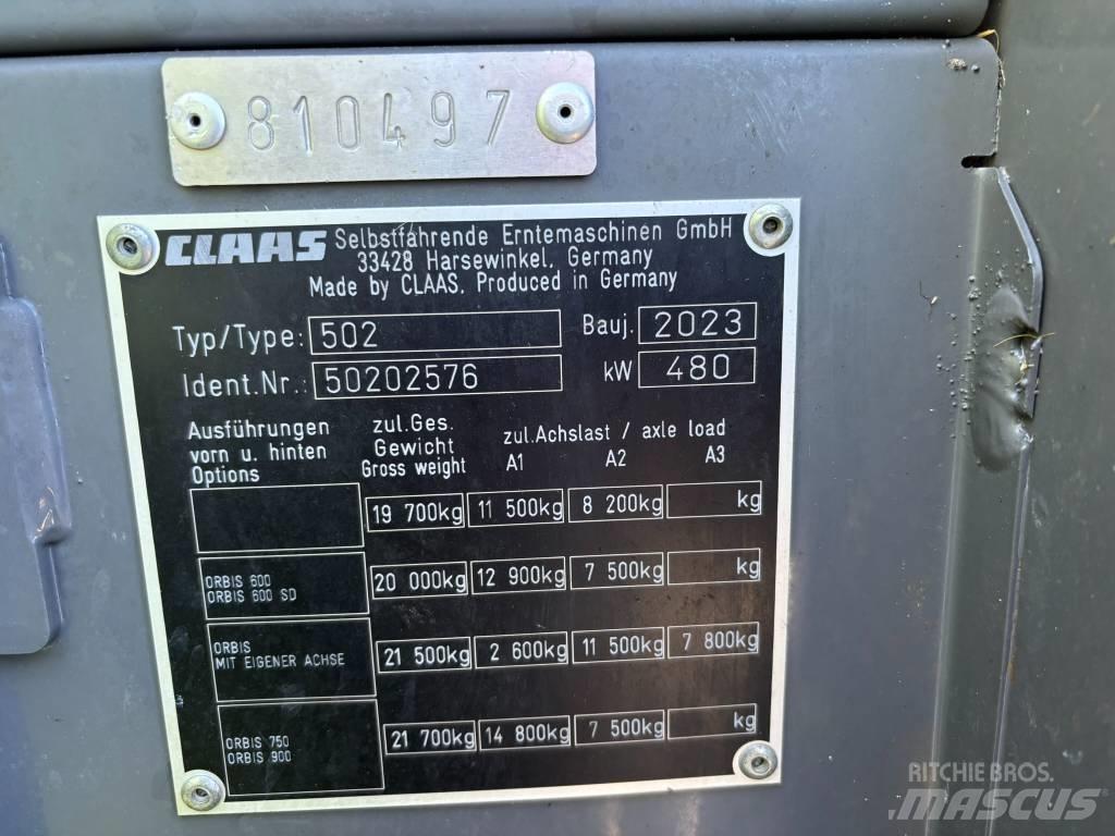 CLAAS Jaguar 960 4WD Самоходни фуражири