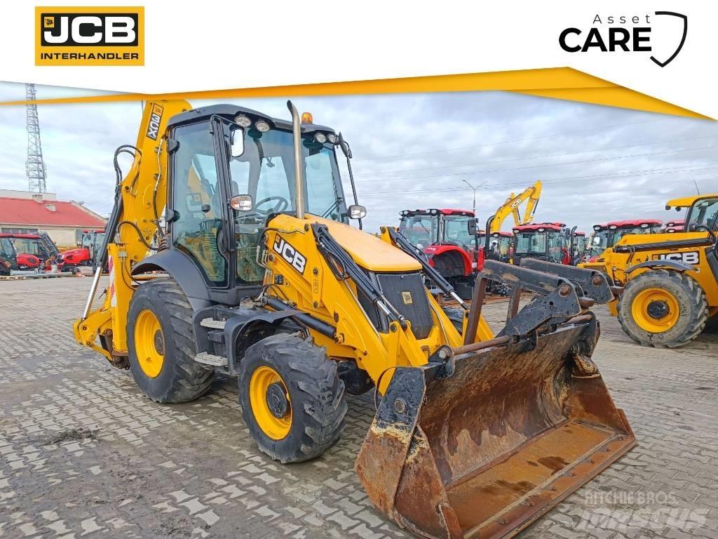 JCB 3 CX Товарач със заден ексватор