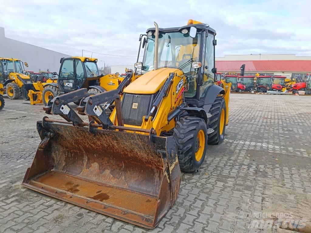 JCB 3 CX Товарач със заден ексватор