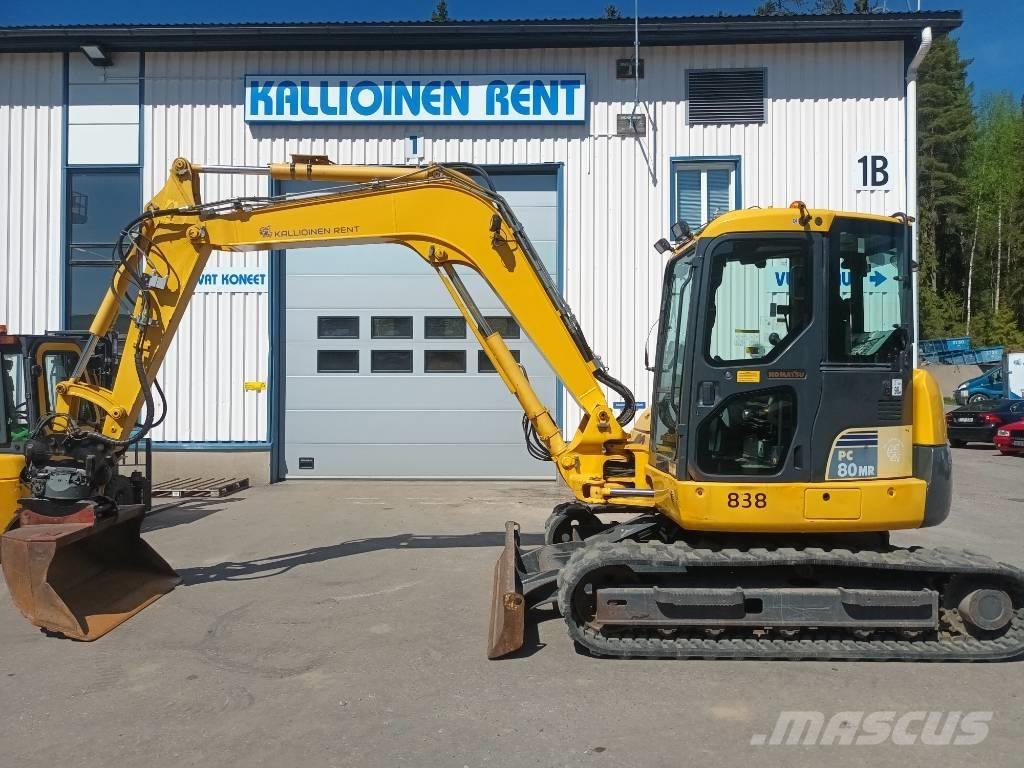 Komatsu PC 80 MR-3 Средни екскаватори 7т - 12т