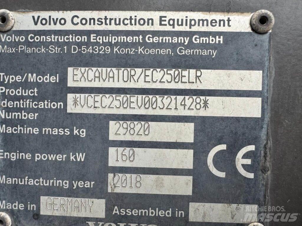 Volvo EC250ELR Верижен екскаватор
