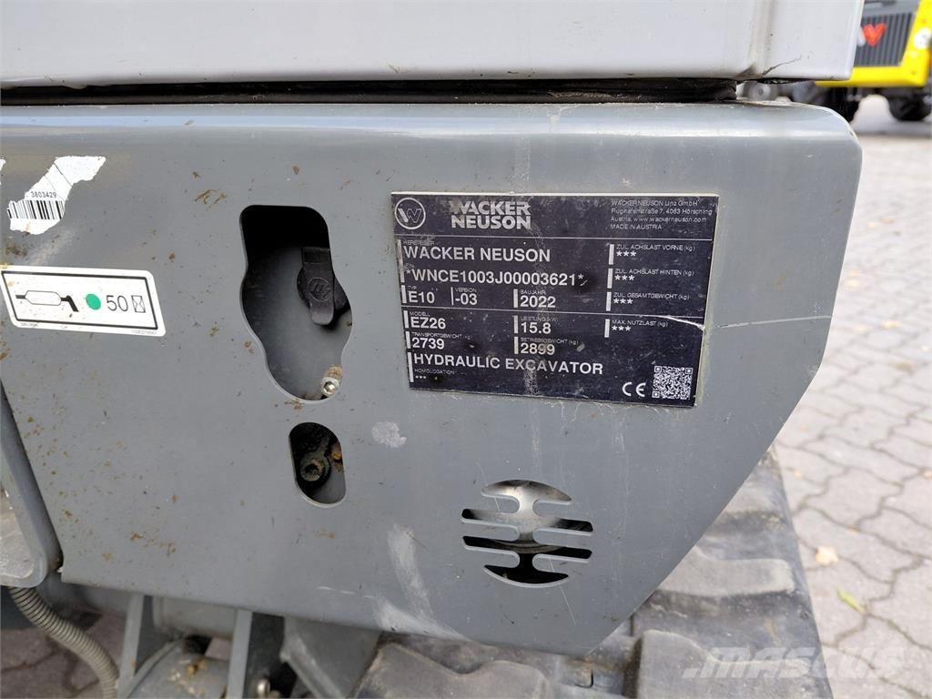 Wacker Neuson EZ26 Верижен екскаватор