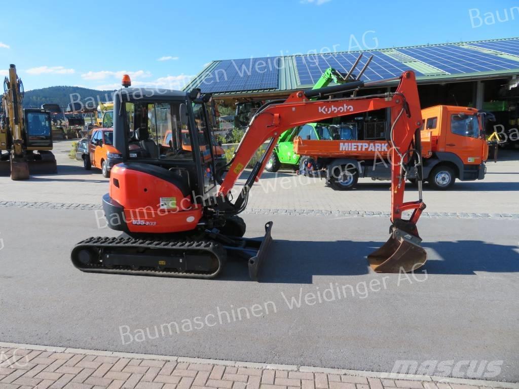 Kubota U 35-3 Мини екскаватори < 7 т