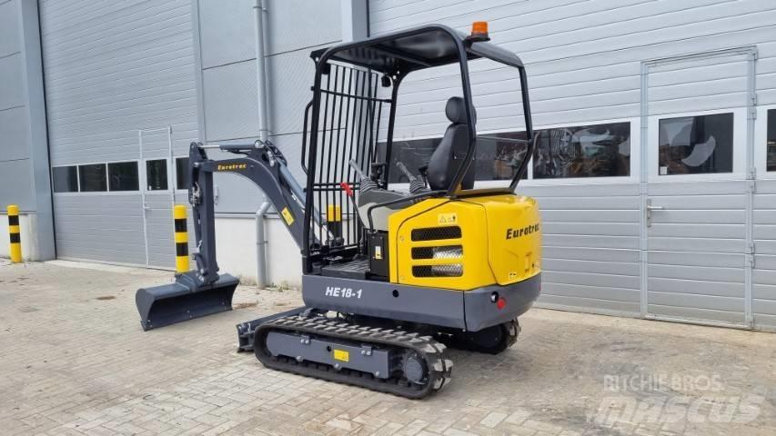 Eurotrac HE 18 Мини екскаватори < 7 т