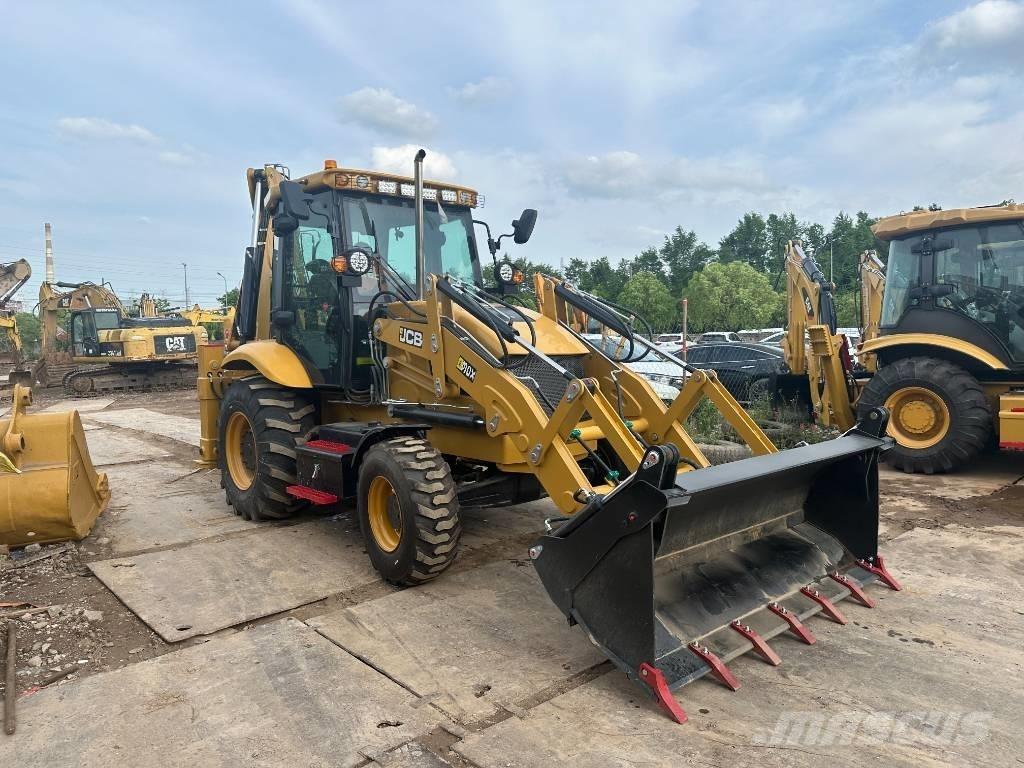 JCB 3 CX Товарач със заден ексватор