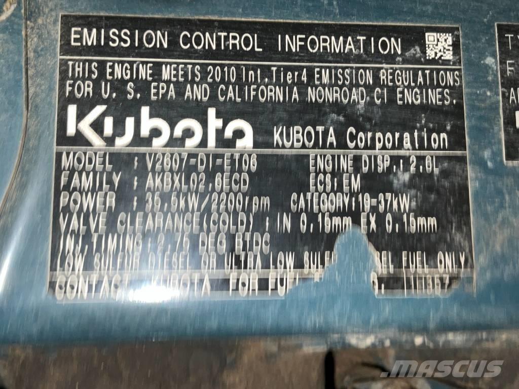 Kubota U 55-4 Мини екскаватори < 7 т
