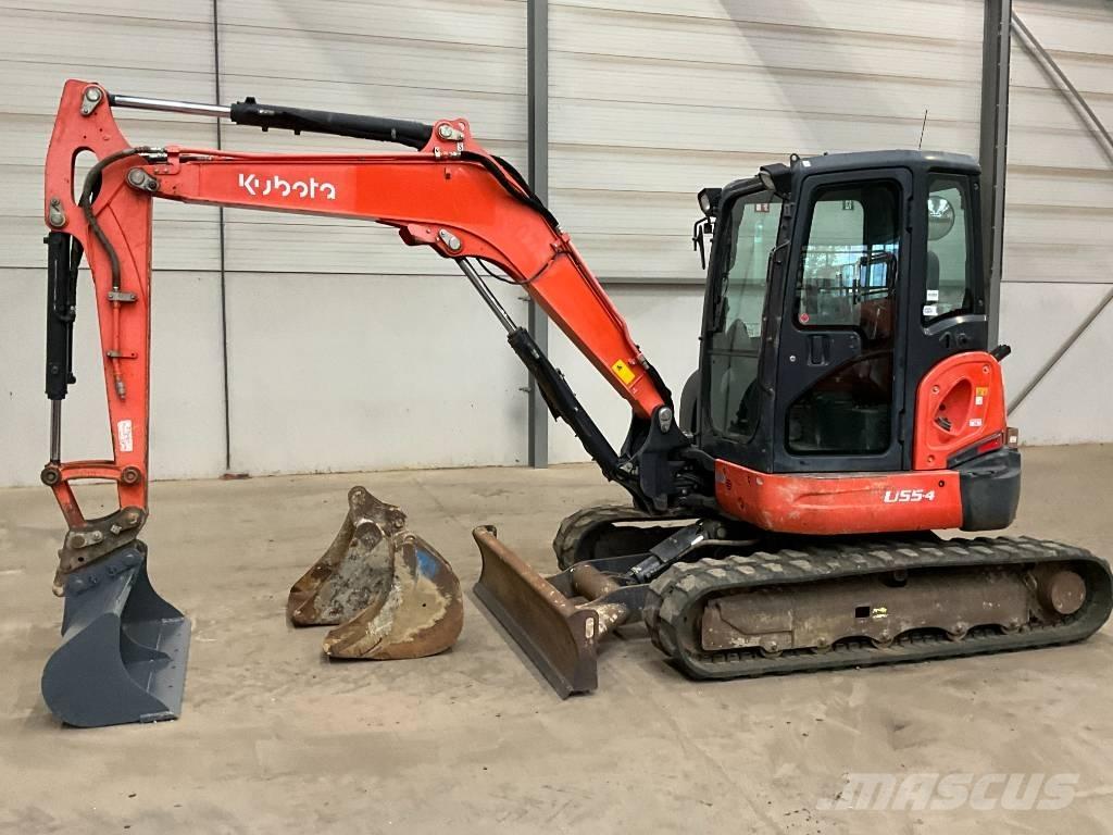 Kubota U 55-4 Мини екскаватори < 7 т