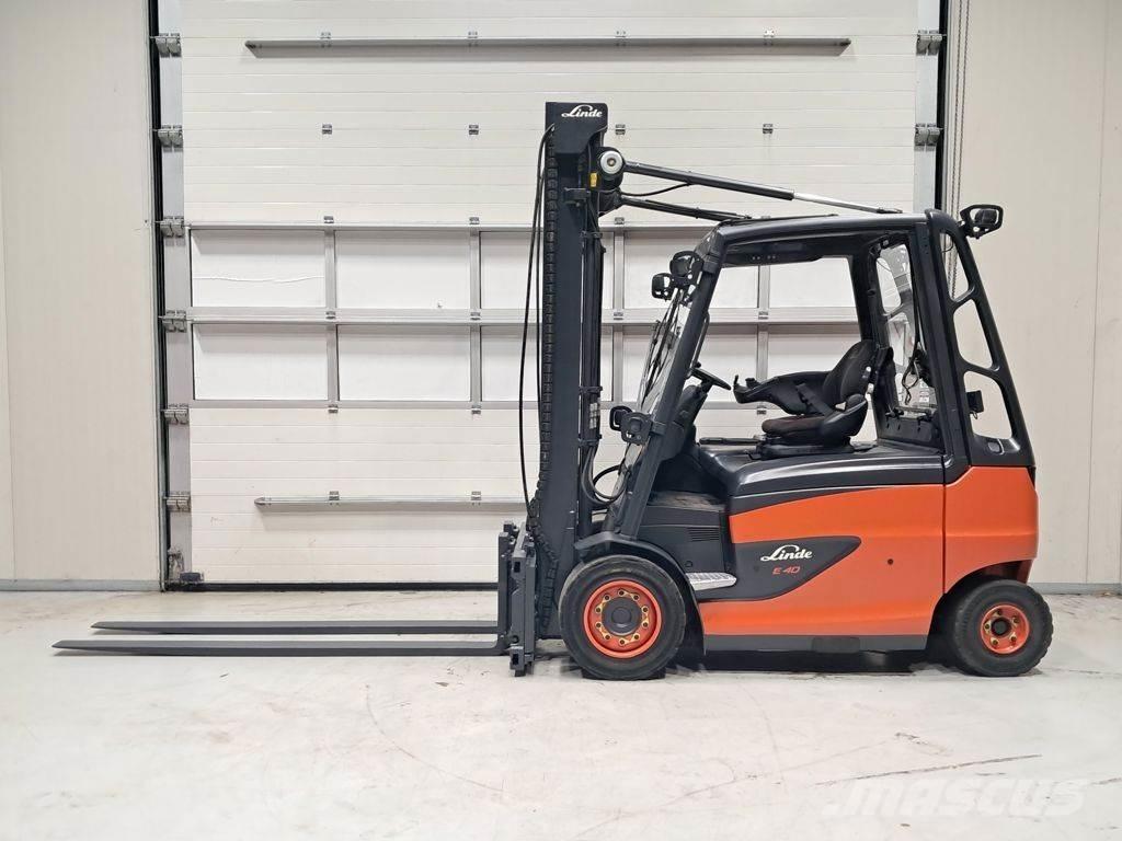 Linde E40H-01/600 Електрически вилични кари-повдигачи