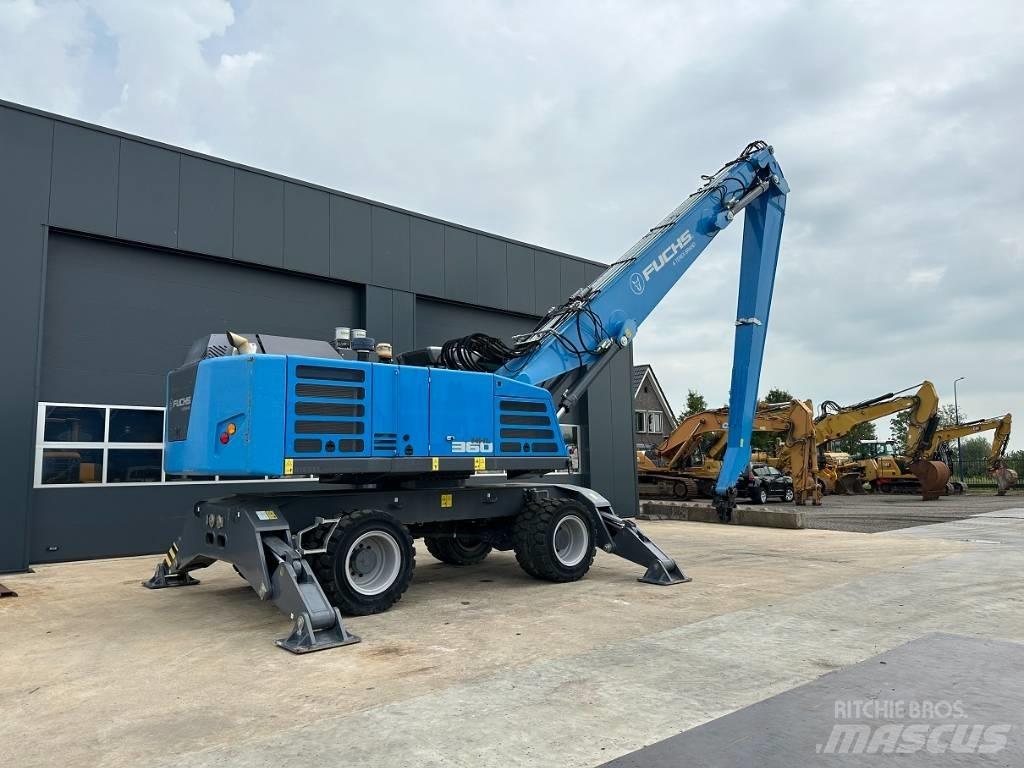 Fuchs MHL 360 F Оператори на отпадъци/индустрия
