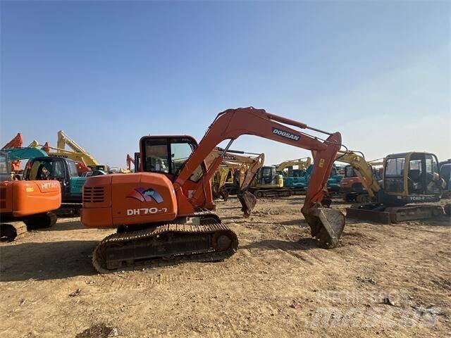 Doosan DH70-7 Мини екскаватори < 7 т
