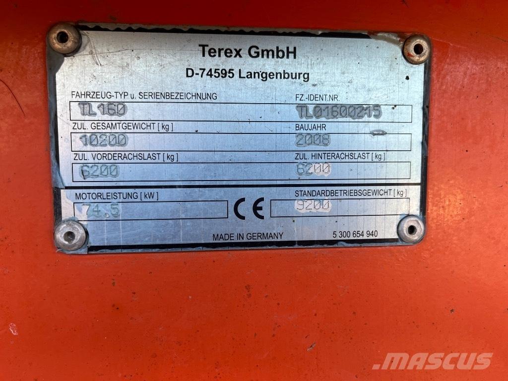 Terex TL 160 Колесни товарачи
