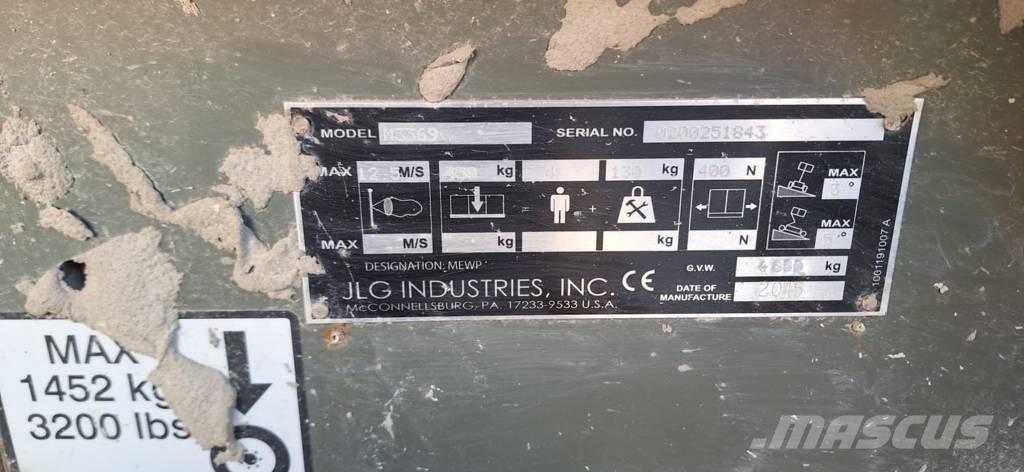 JLG M 3369 Ножични работни платформи