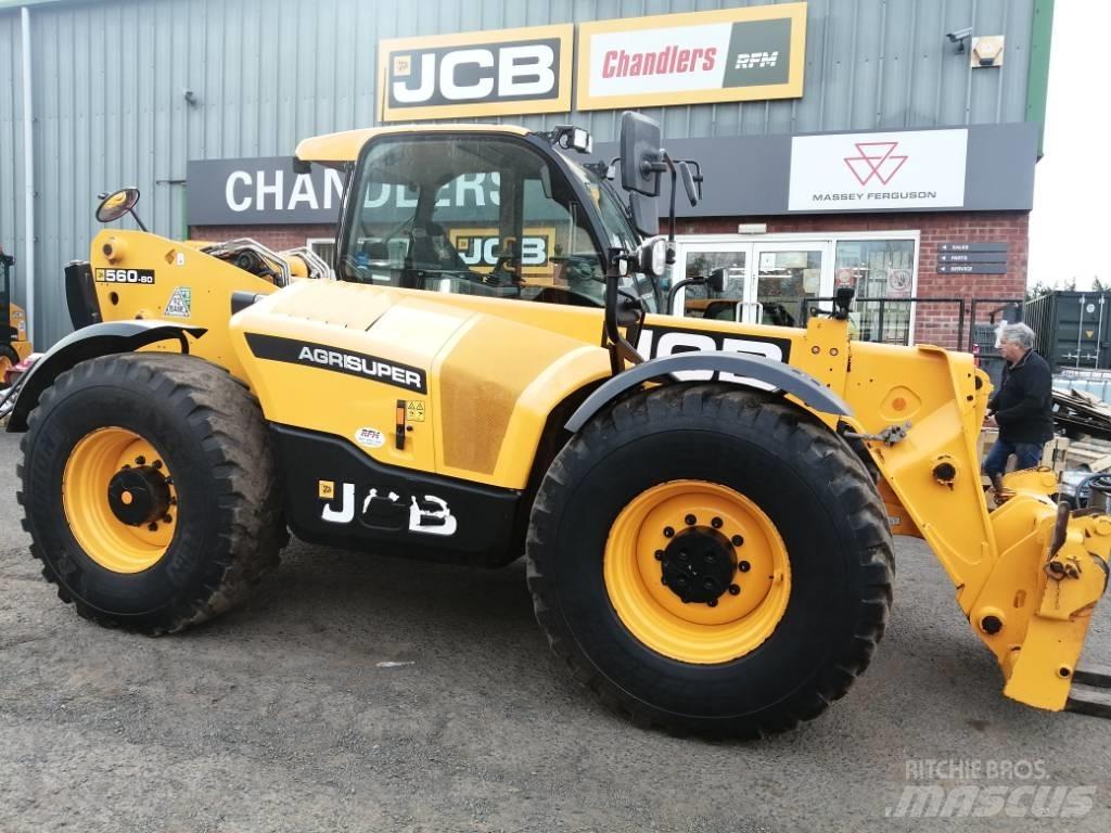 JCB 560-80 Телескопични товарачи