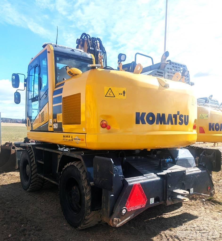 Komatsu PW160-11 Колесни екскаватори
