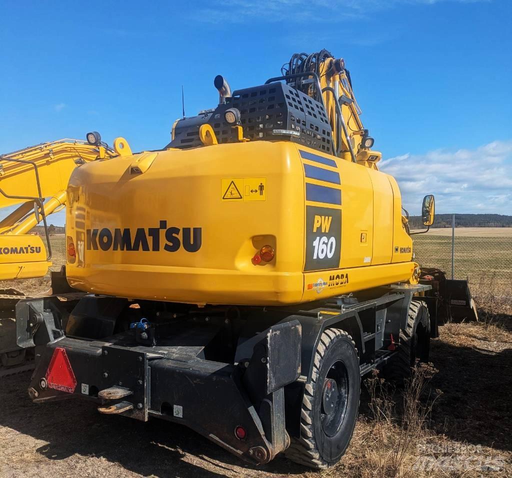 Komatsu PW160-11 Колесни екскаватори