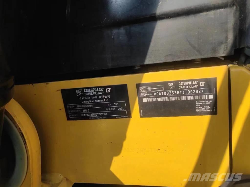 CAT 2021 CAT 333 Верижен екскаватор