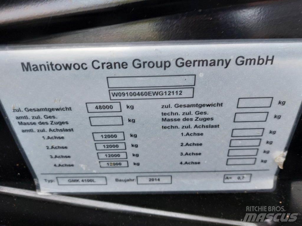 Grove GMK4100L Всъдеходни кранове