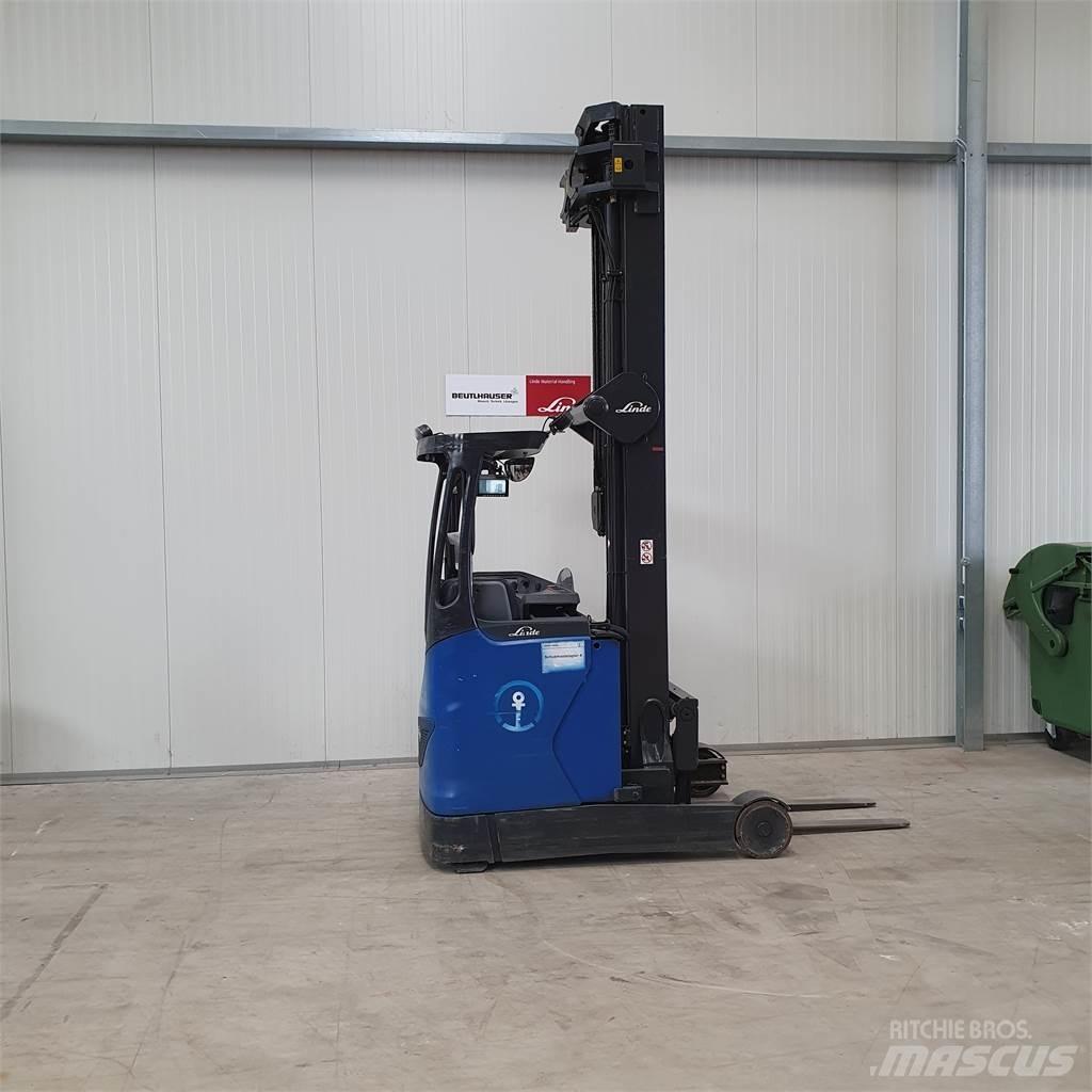 Linde R16HD Ретрак/ Високоповдигач с изместване на вилката напред
