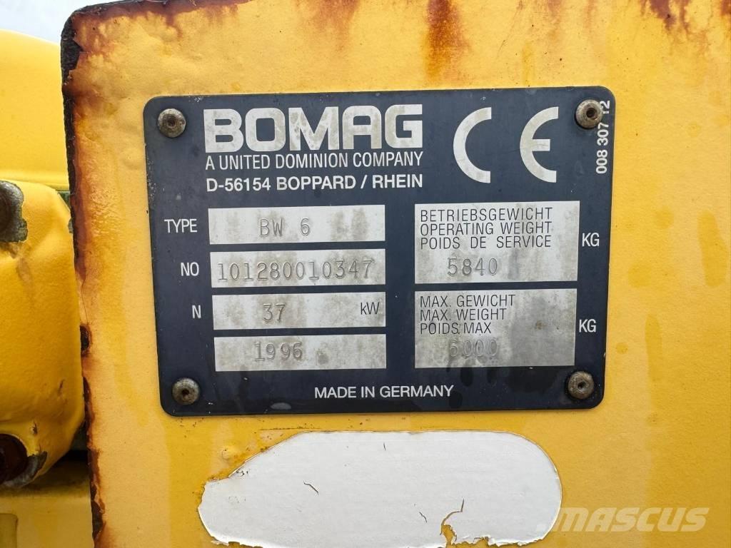 Bomag BW 6 Двойни барабанни ролки
