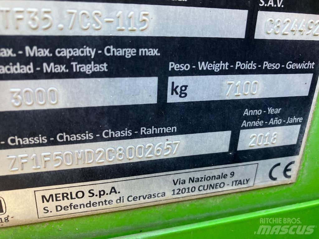 Merlo 35.7 CS Телескопични товарачи за селското стопанство
