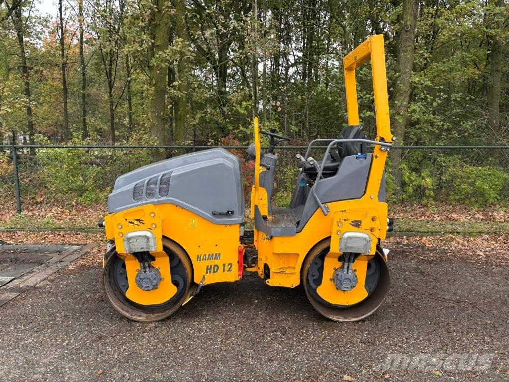 Hamm HD 12 VV Двойни барабанни ролки
