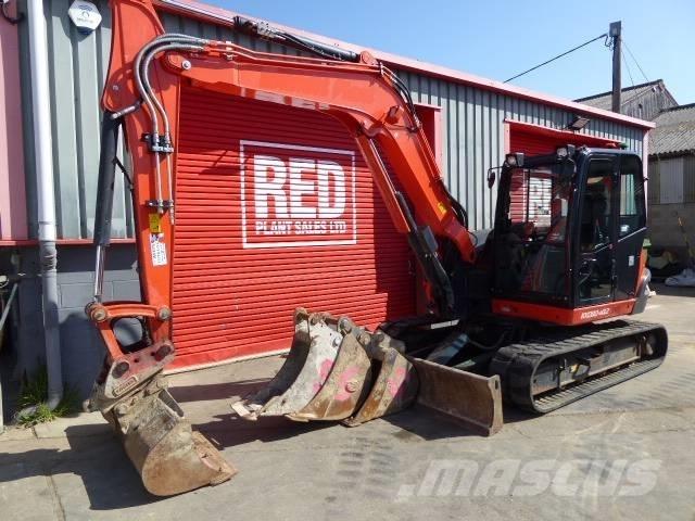 Kubota KX 080-4 Средни екскаватори 7т - 12т