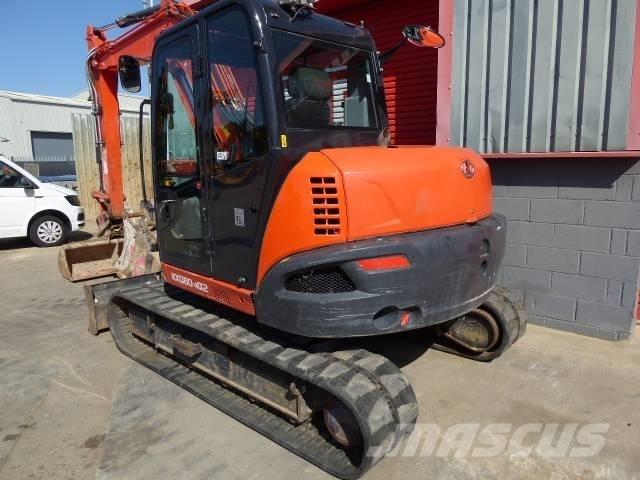 Kubota KX 080-4 Средни екскаватори 7т - 12т