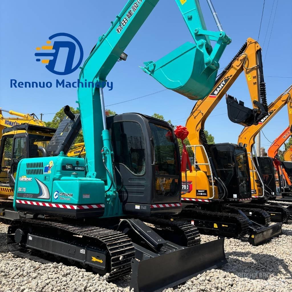 Kobelco SK75 Верижен екскаватор