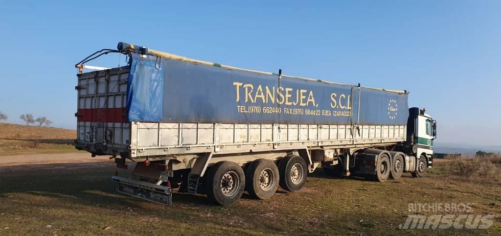 Lecitrailer D1317 Брезентови полуремаркета
