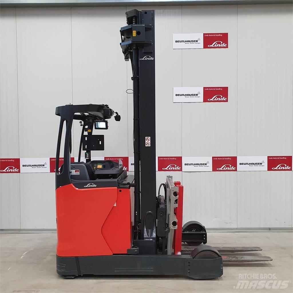 Linde #N/A Ретрак/ Високоповдигач с изместване на вилката напред