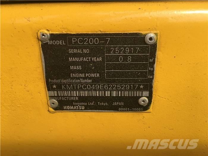 Komatsu PC 200-7 Верижен екскаватор