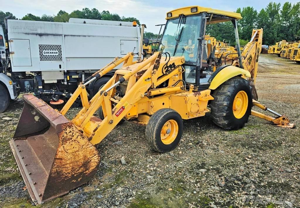 JCB Vibromax 214 Товарач със заден ексватор