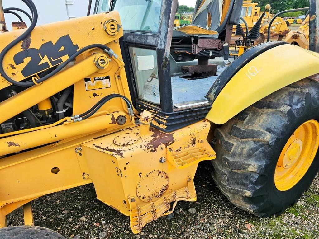 JCB Vibromax 214 Товарач със заден ексватор