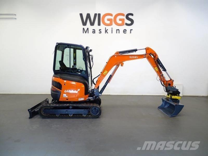 Kubota U 27-4 Мини екскаватори < 7 т
