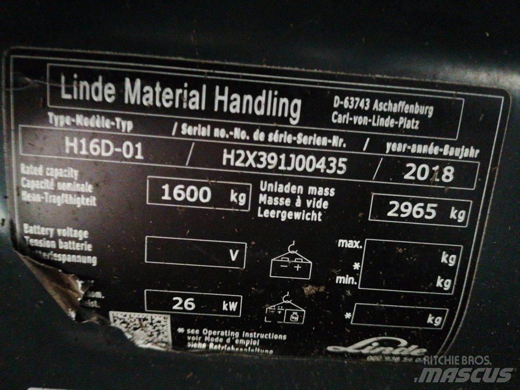 Linde H16D-01 Дизелови камиони