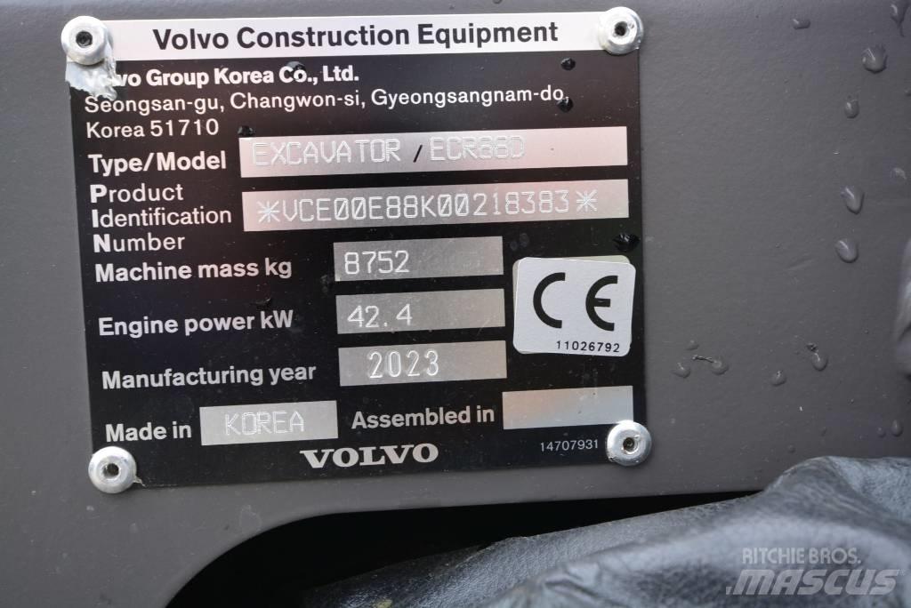 Volvo ECR 88 D Pro Средни екскаватори 7т - 12т