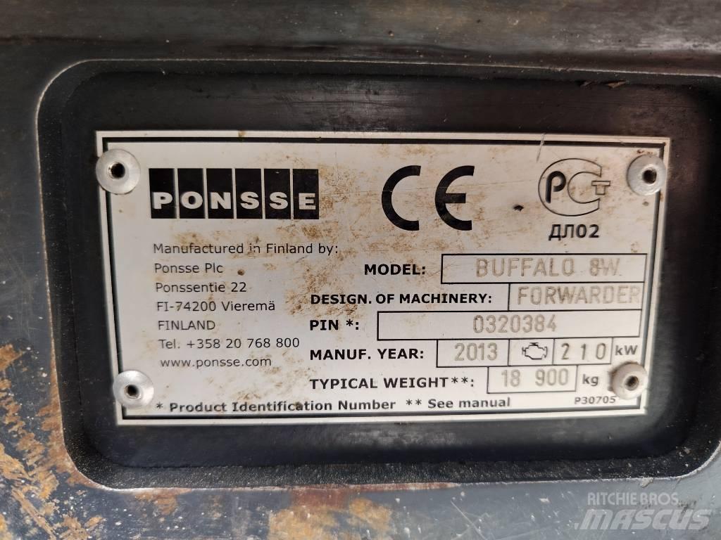 Ponsse Buffalo 8W Форуардери