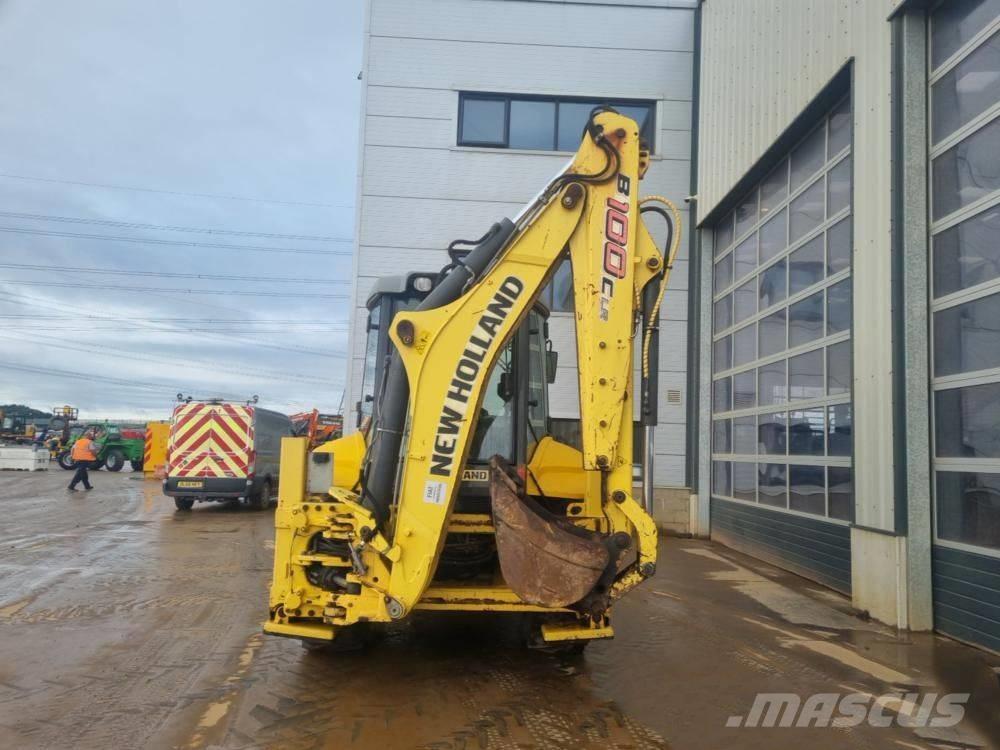 New Holland B 100 C Товарач със заден ексватор