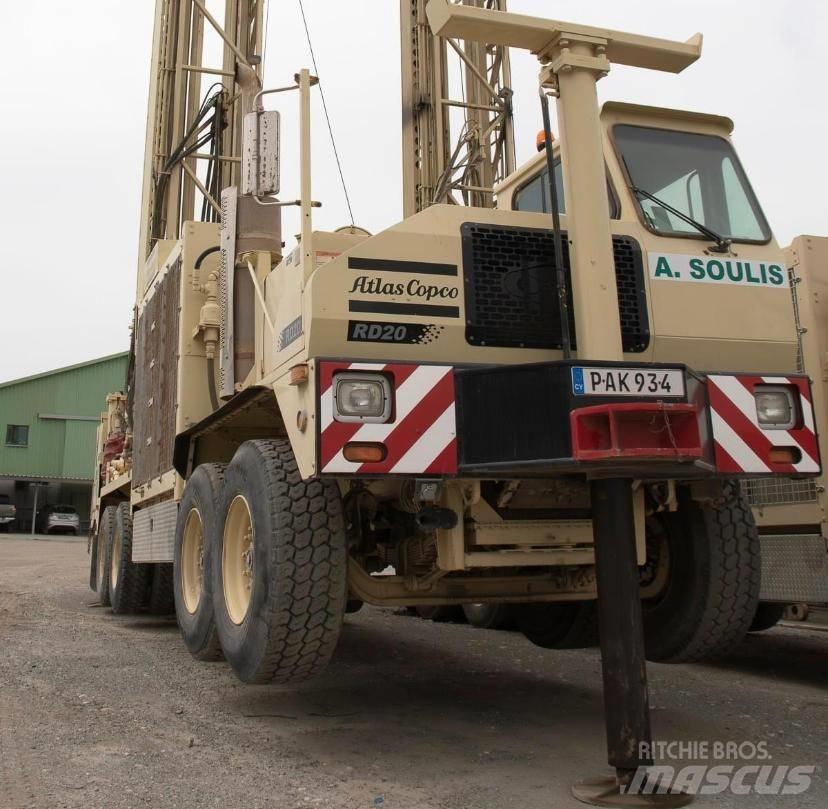 Atlas Copco RD 20 II Камиони с подвижни сондажни кули