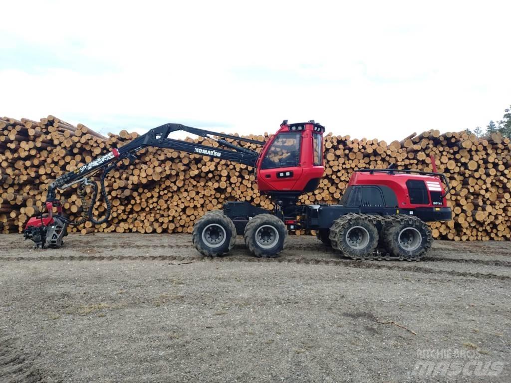 Komatsu 901 XC Харвестери