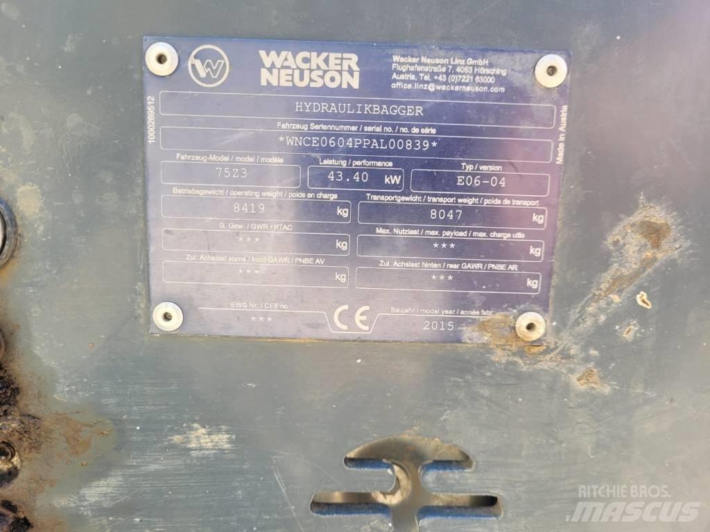 Neuson 75 Z 3 Средни екскаватори 7т - 12т