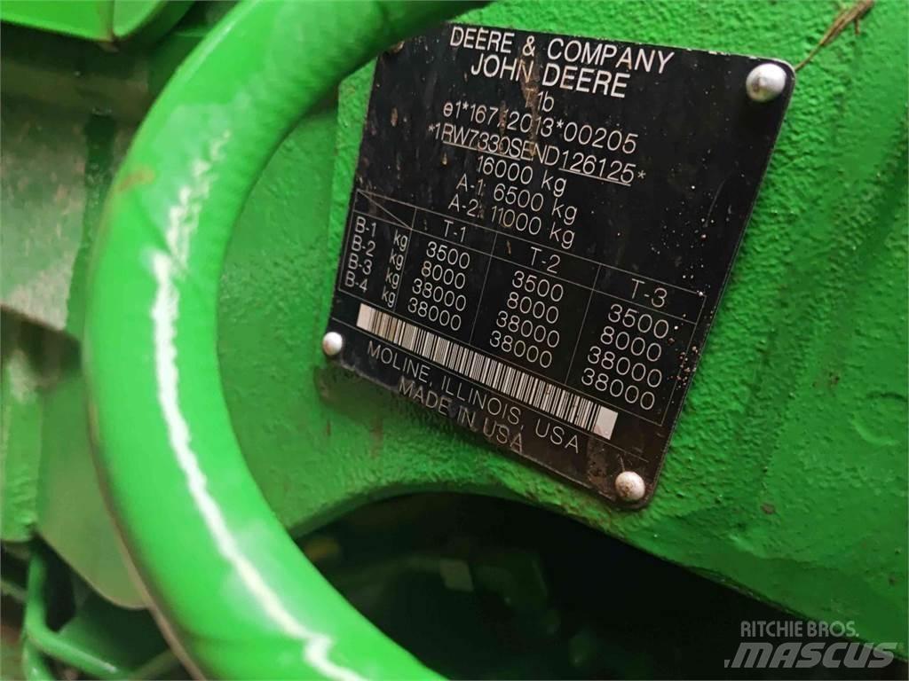 John Deere 7R 330 Трактори