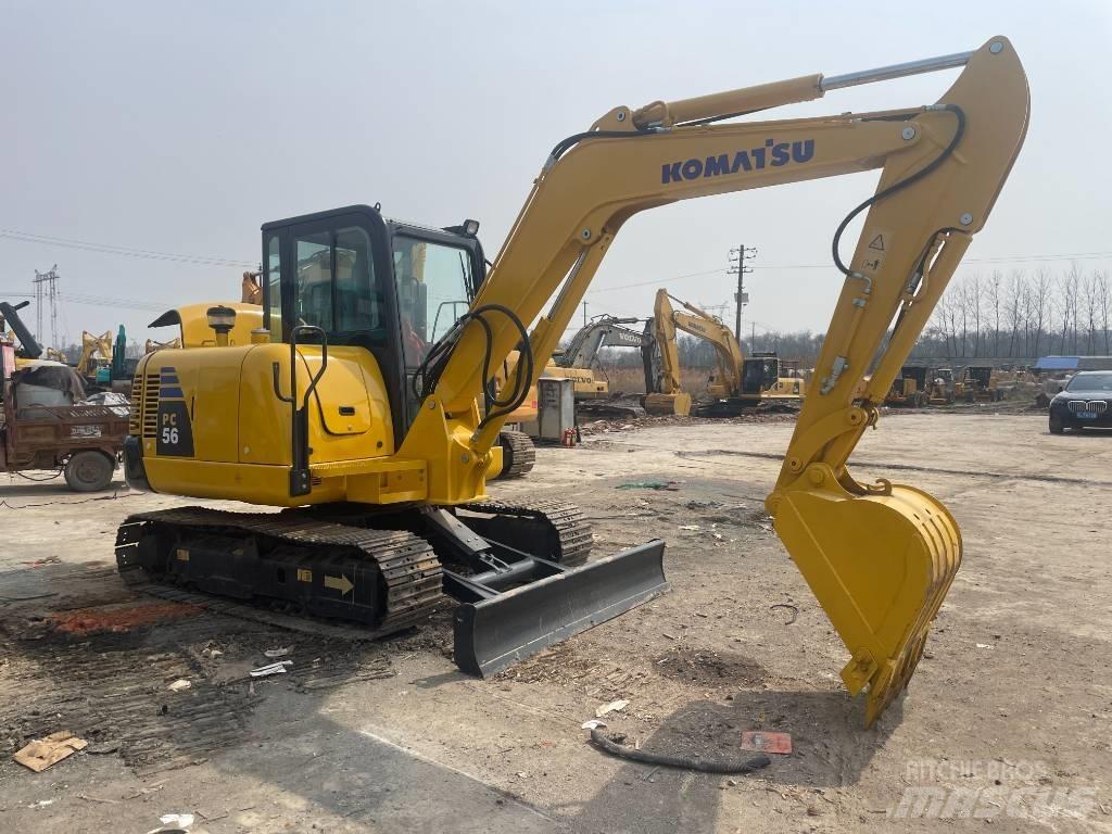 Komatsu PC56 Мини екскаватори < 7 т
